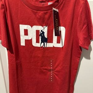 Polo Ralph Lauren Vibrant Red Tee